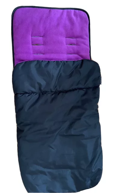 Universal Footmuff Fit Pushchair Buggy Stroler Pram Baby Cosy Toes Fleece