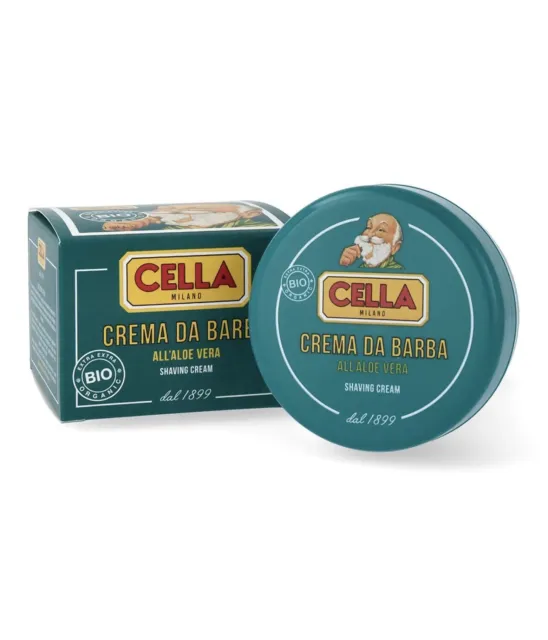 Cella Milano Extra Bio Aloe Vera Crema Da Barba  Gr 150