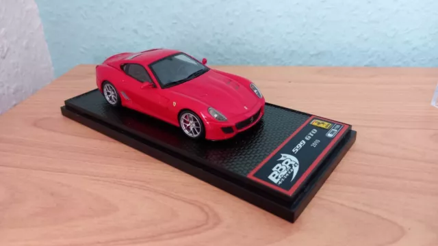 BBR 1/43 Ferrari 599 GTO 2010, Red, BBRC35B, NEU + OVP, limitierte Edition