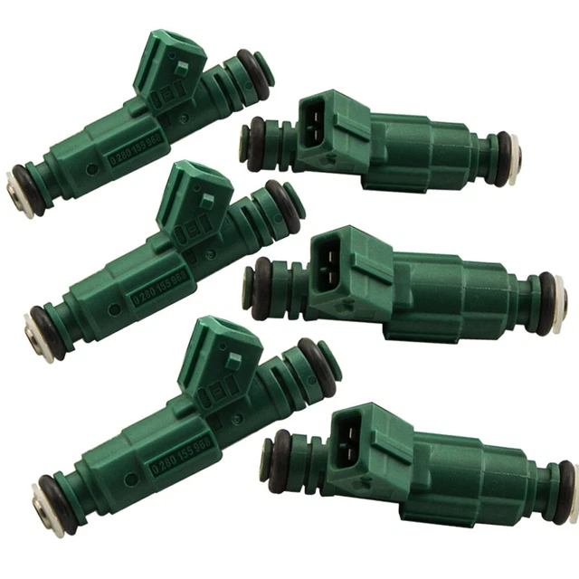 8x 440CC EV1 Green Top Fuel Injectors 42 Lb/hr – Turbo Performance By Carmocar