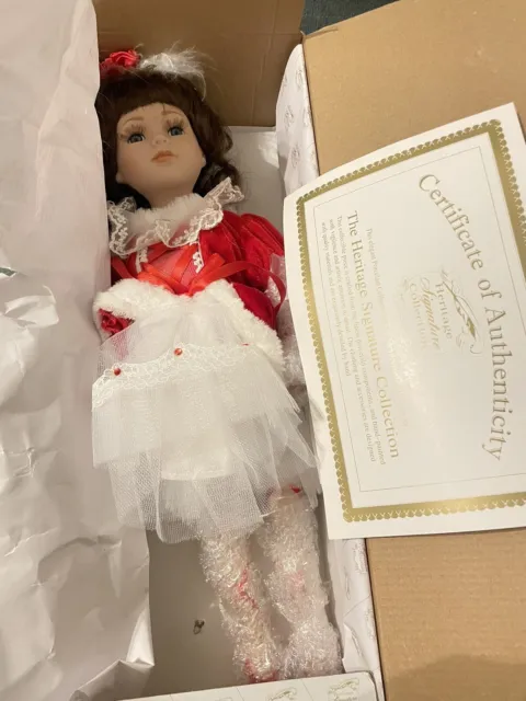 Heritage Signature Collection Porcelain Doll Nancy Doll #4053