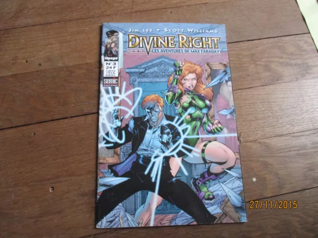 PETIT FORMAT BD COMICS DIVINE RIGHT 3 wildstorm semic 1998 XX