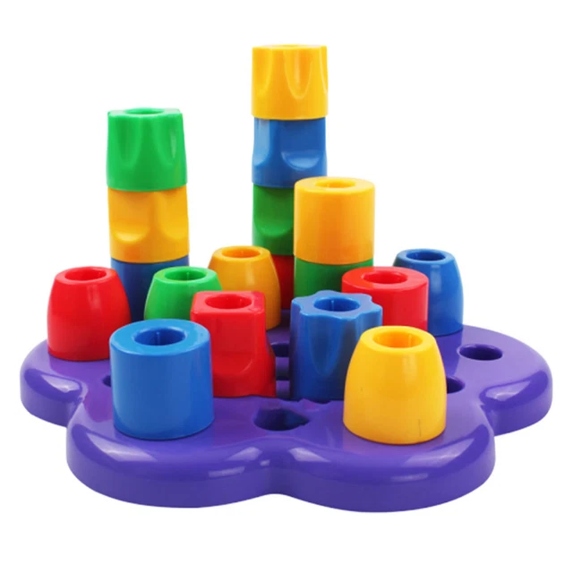 Geometry Recognition Toy Stacking Game Toy Stapelform Geometrische Sortierblock