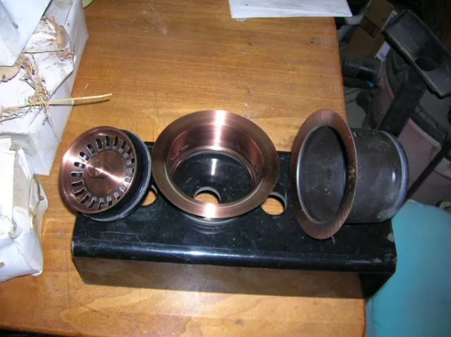 Disposal stopper/strainer unit Antique Copper