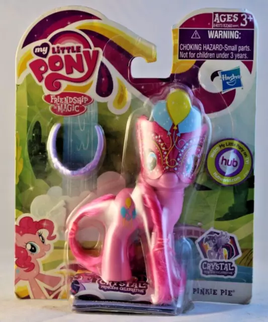Hasbro My Little Pony Crystal Princess Celebration Pinkie Pie New G4 MLP 2012