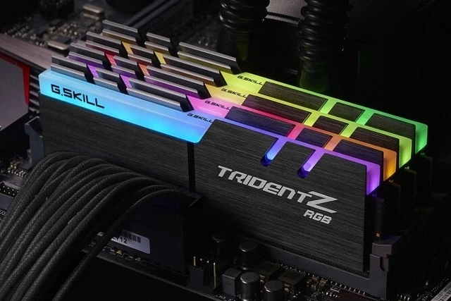 G.SKILL Trident Z RGB 32GB (4x8GB) 288-pin UDIMM 3200MHz DDR4 RAM Kit... G.SKILL Trident Z RGB 32GB (4x8GB) 288-pin UDIMM 3200MHz DDR4 RAM Kit...