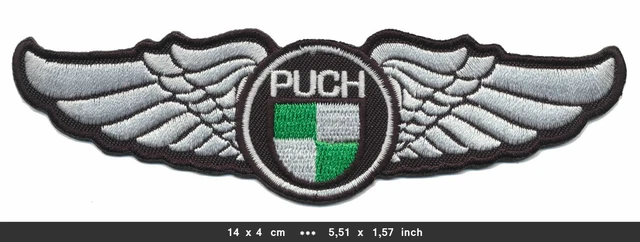 PUCH Patch Aufnäher Aufbügler Motorrad Moped Mokick Mofa Österreich