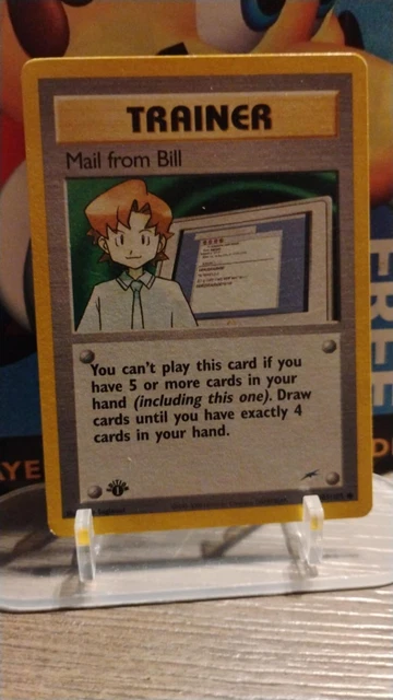 TRAINER MAIL FROM Bill POKEMON Neo Destiny 1st Ed Non-Holo 2002 Trading Card 105 $13.69 - PicClick CA TRAINER MAIL FROM Bill POKEMON Neo Destiny 1st Ed Non-Holo 2002 Trading Card 105 $13.69 - PicClick CA