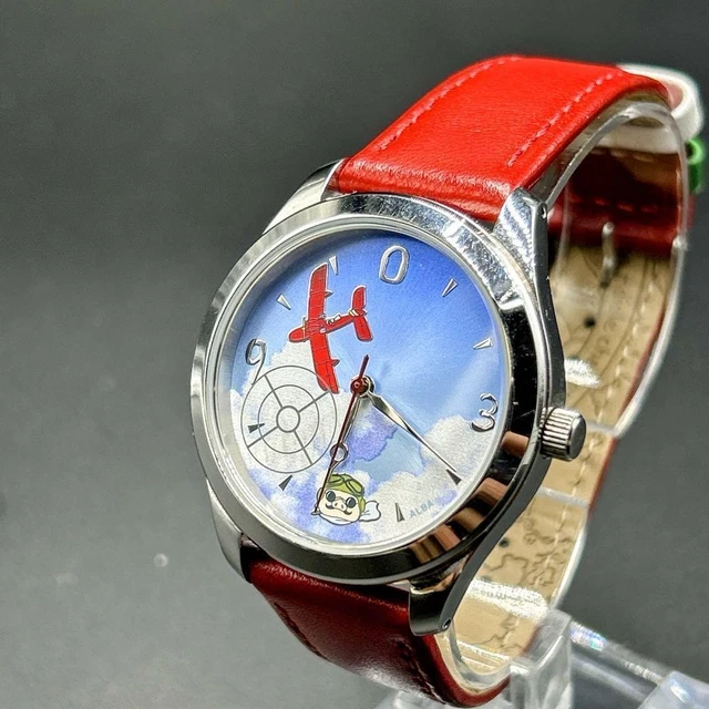 SEIKO ALBA X Porco Rosso 30th Anniversary Studio Ghibli Limited