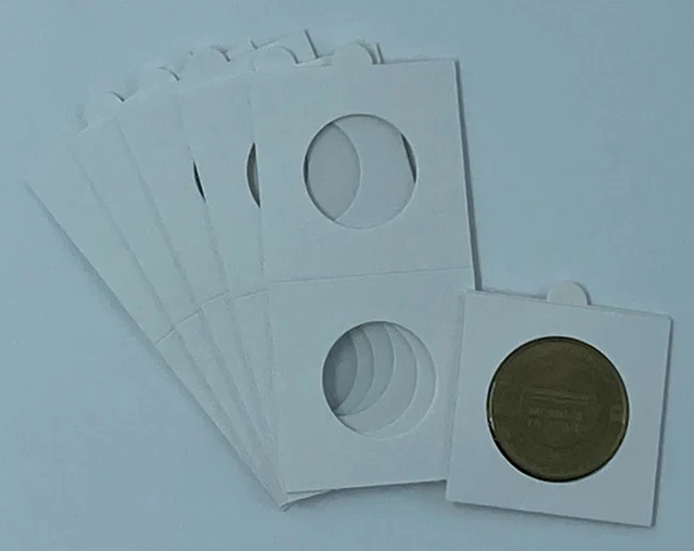 Lot De 100 Etuis Etuis 35Mm Pour Medailles Touristiques A Agrafer Hartberger Hb