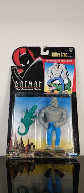 FIGURINE ARTICULÉE BATMAN The Animated Series KILLER CROC 1994 Kenner