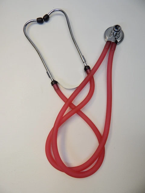 PRESTIGE MEDICAL Clear Sound Stethoscope Frosted Pink Doctor Nurse Hospital Tool