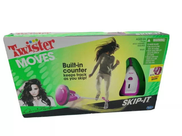 Twister Moves Skip-It Built-in Counter Hasbro Game Demi Lovato B0620
