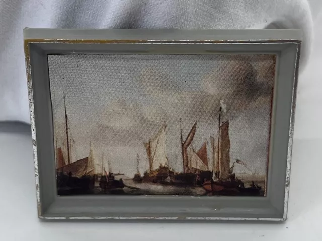 dolls house Print Ships Boats Sailing 1:12th Scale (f)