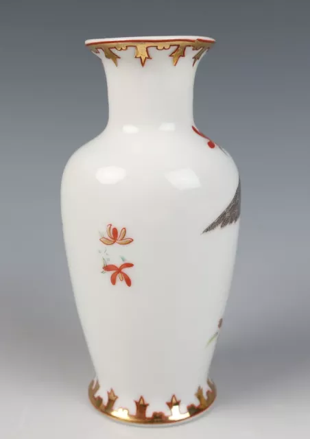CHINESE EXPORT STYLE American Eagle Porcelain Bud Vase Hand Painted ...