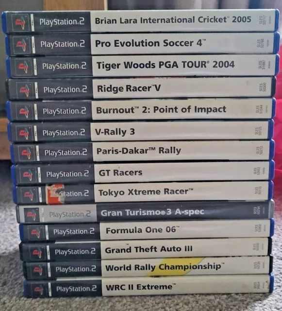 Various Playstation 2 PS2 Games Sports Racing FREE DELIVERY