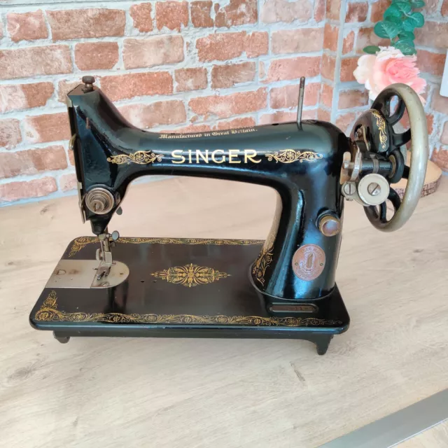 Singer 99k strapazierfähige Vintage Nähmaschine