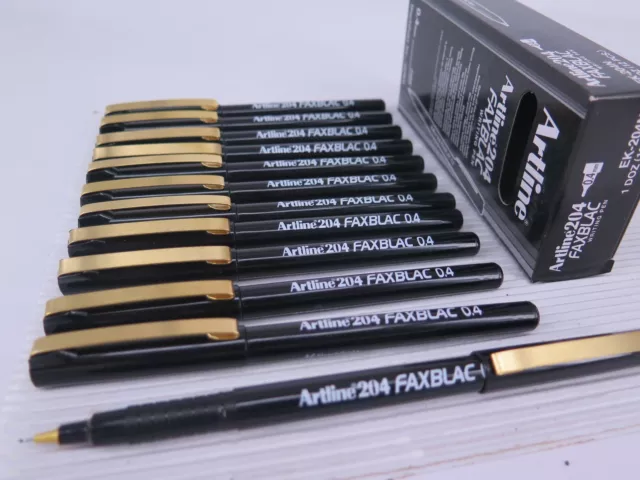 12 X ARTLINE 210 Fineliner Pen Bold 0.6mm Assorted Colours 121041 - TRACKED  $34.27 - PicClick AU
