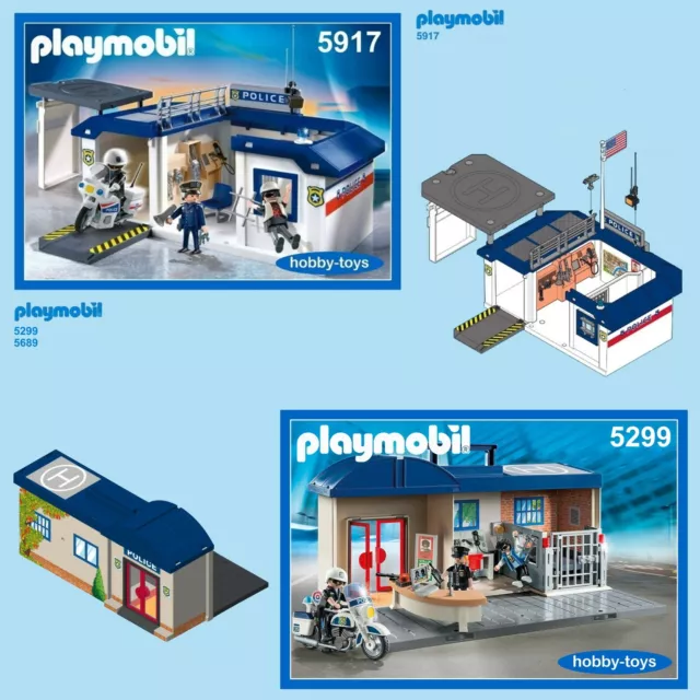 Playmobil 5299 5689 5917 Police Take Along Station * Spares SPARE PARTS SERVICE