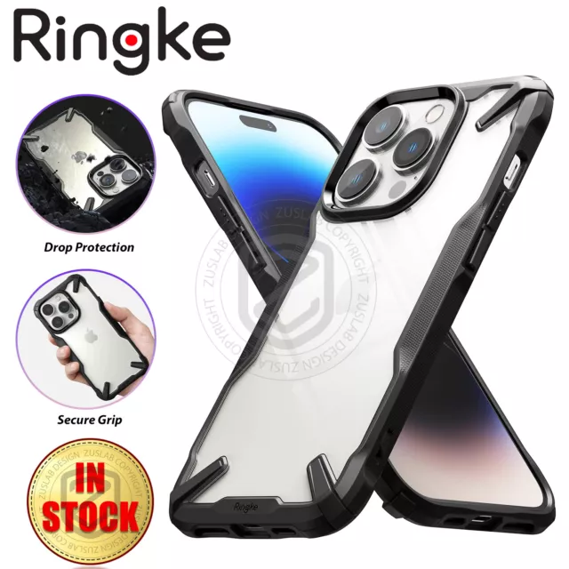 iPhone 14 Pro Max Plus Case RINGKE FUSION X Shockproof Clear Cover For Apple