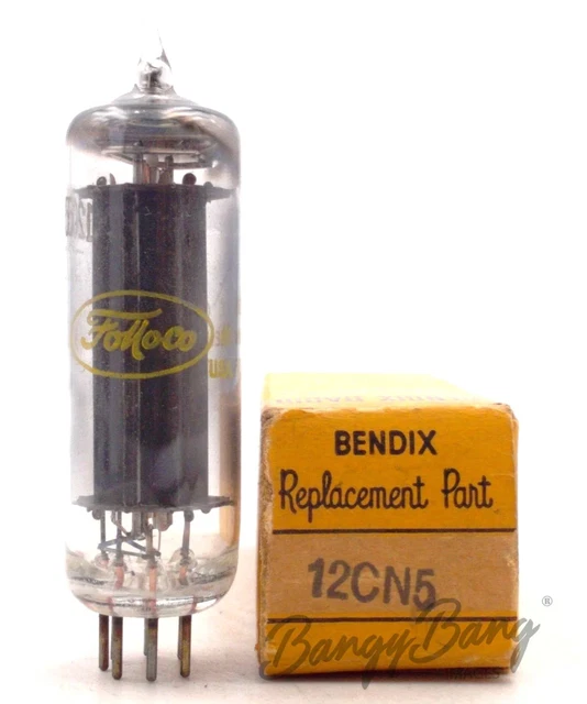 Bendix 12CN5 Pentode IF Amplifier Car Radio Valve- BangyBang Tubes