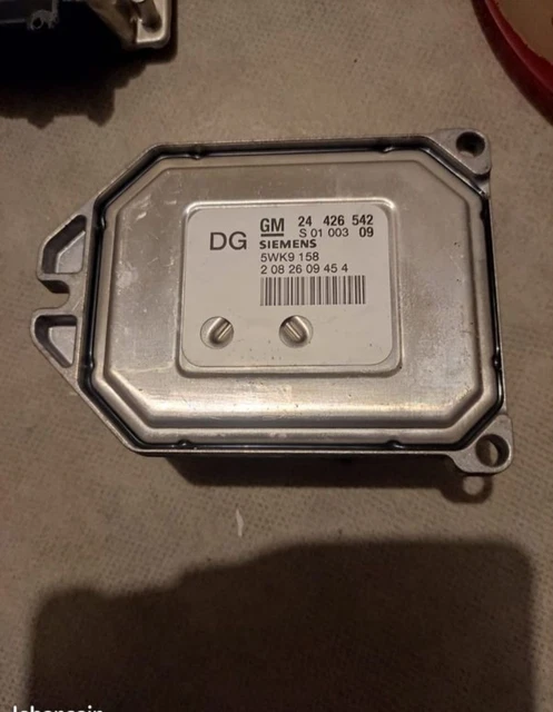 Calculateur Moteur Opel Vectra B 1.8 Z18XE Siemens 5WK9 154 - Pièce D'occasion Fonctionnelle