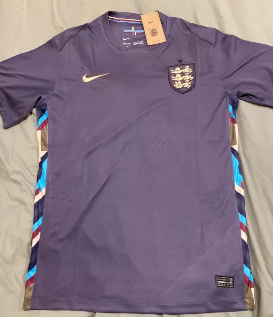 England away football shirt, latest 2024 design. BNWT, all sizes. Free shipping!