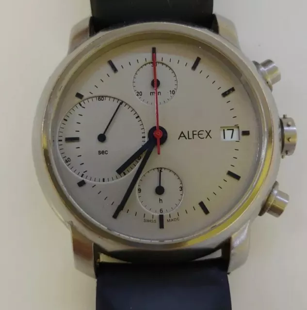 Reloj Alfex Chronograph Automático Calibre 7750
