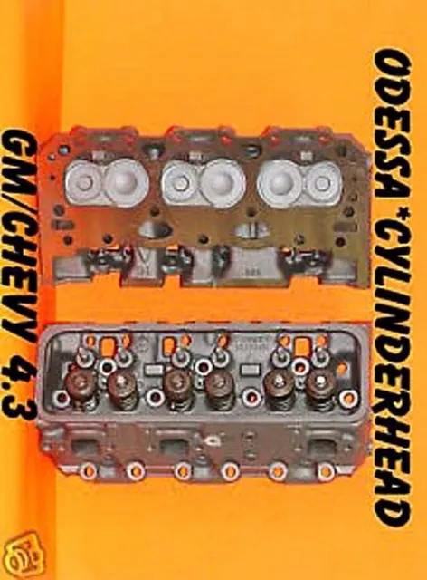 NEW EQ GM CHEVY 305 VORTEC #520 #059 CYLINDER HEAD 95-2002 (NEW VALVES &  SPRINGS