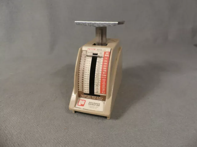 Pelouze Scale CO Petite Model P-1 Briefwaage vintage Airmail