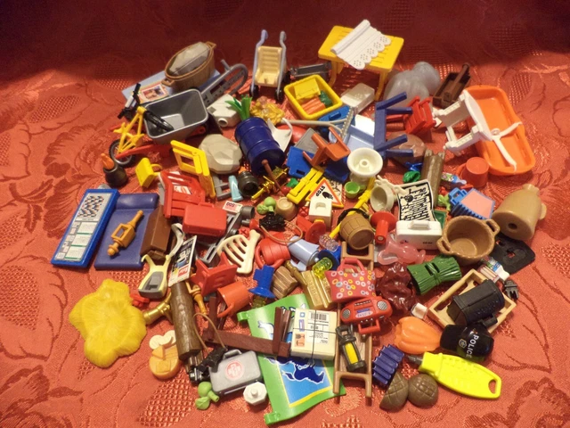 playmobil lot petites pièces vrac  tbe