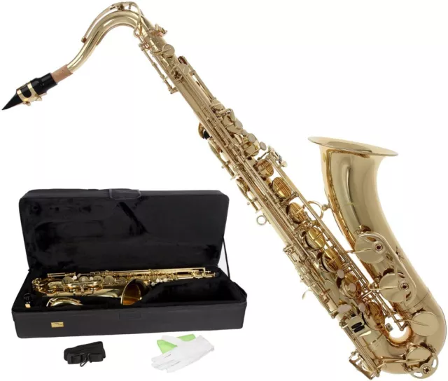 FR Saxophone ténor Bb, B Fis MTST0031G M-tunes - Dorée