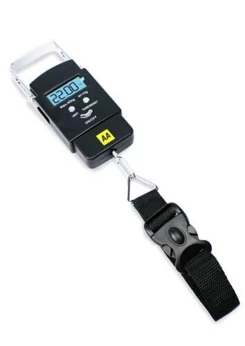 AA Digital Luggage Scales In Sealed Package-Weighs up to 40kg Fishing, Flights,