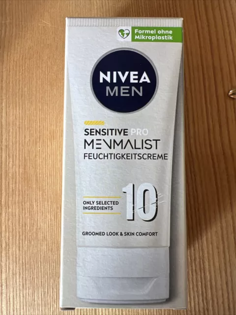 ✅Nivea Men Sensitive Pro Menmalist Feuchtigkeitscreme Gesichtspflege Creme 75ml✅