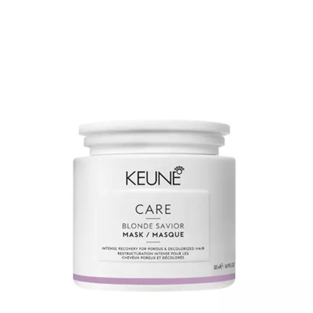 Keune Care Line Blonde Savior Mask 500ml - mask for bleached hair