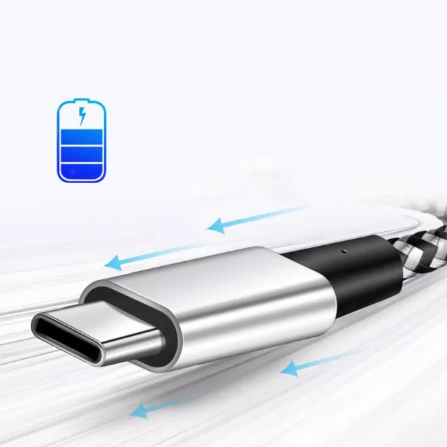 Chargeur pour Samsung A05S A25 A15 A14 A13 A34 A54 [EXTRA LONG 3m] [Cable USB-C] 2