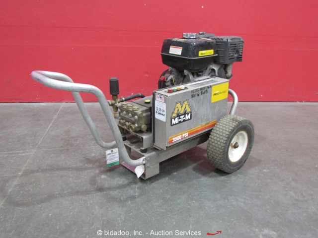 MI-T-M CBA-3504-1MGH 3,500 PSI Portable Cold Water Pressure Washer Honda bidadoo