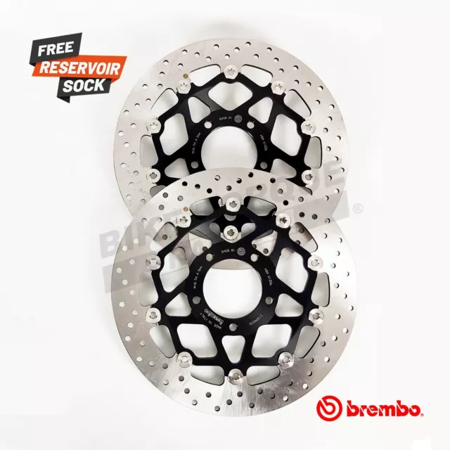 Brembo schwimmende Bremsscheibe vorne Paar passend für Triumph 1050 Speed Triple 2005-2006