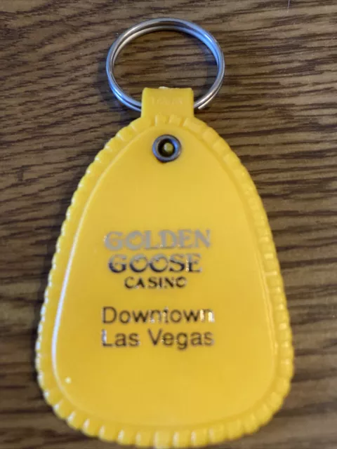 Vintage Keychain - Golden Goose Casino , Downtown Las Vegas