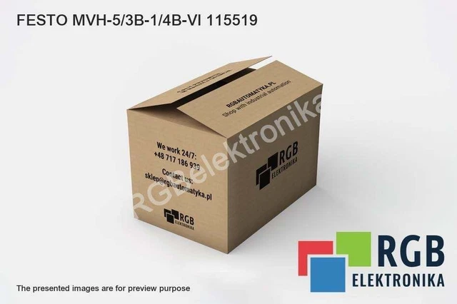 Festo Mvh-5/3B-1/4B-Vi 115519 Mvh53B14Bvi 115519 Ventola Id203417