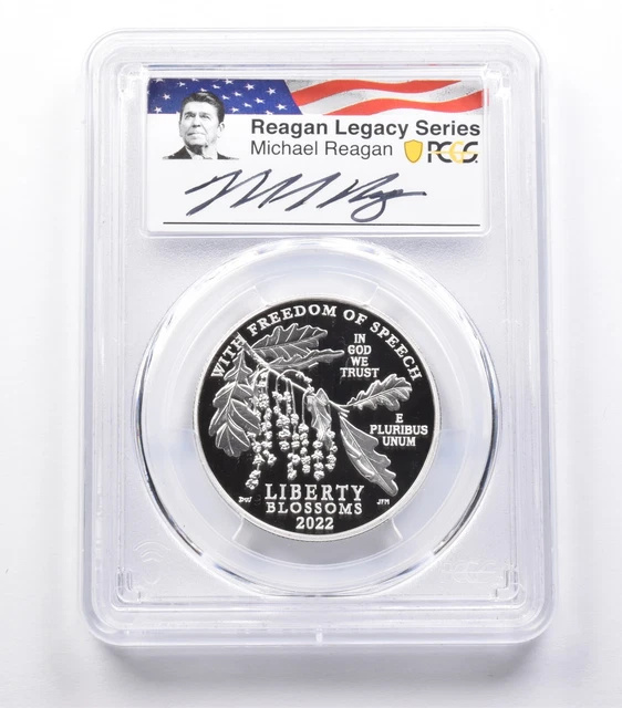 PR70 2022-W $100 American Platinum Eagle Advance Release Reagan PCGS *3945