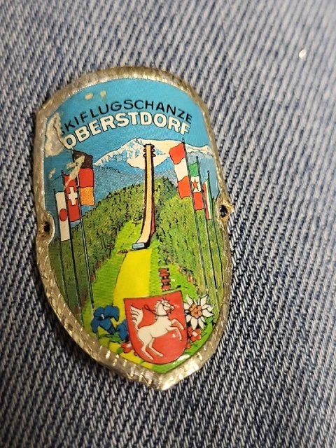 Stocknagel Stockemblem Stockschild - Skiflugschanze Oberstdorf  (20)
