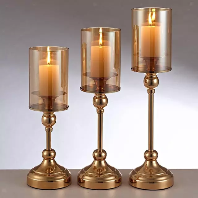 Classic Glass Candle Holder Wedding Bar Party Home Decor Decoration Fashion