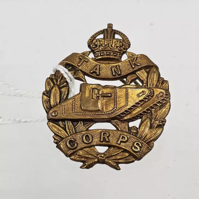 WW1 Tank Corp Cap Badge