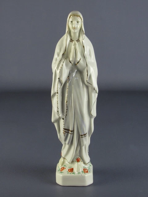 Figurine Vintage Coq En Céramique – Déco Ferme Peinte à La Main