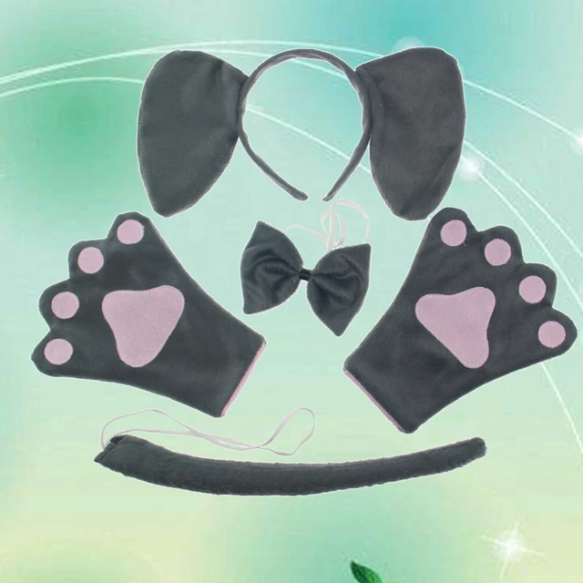 4 pz oggetti di scena per prestazioni Halloween spettacolo cosplay mascherata festa cartone animato elefante