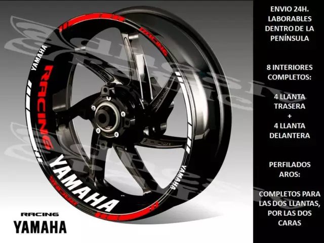 Kit Llantas Para Yamaha Vinilos Pegatinas - Completo 2 Llantas - R70