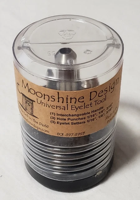 MOONSHINE DESIGN Universal 7 Piezas Juego de Herramientas Ojales Libro de Recortes Artesanías