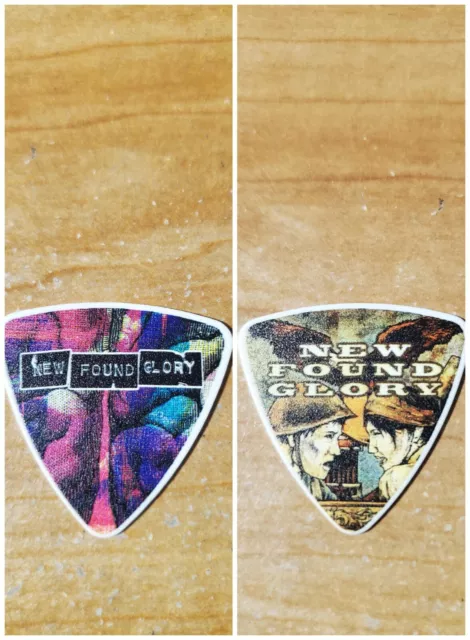 New Found Glory NFG Not without a fight Radiosurgery Tour Band Guitar Pick