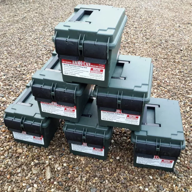 Empty Ammo Box Mtm Case-Gard Ammo Can Ac45 Storage Box Tool Box Field Box Green